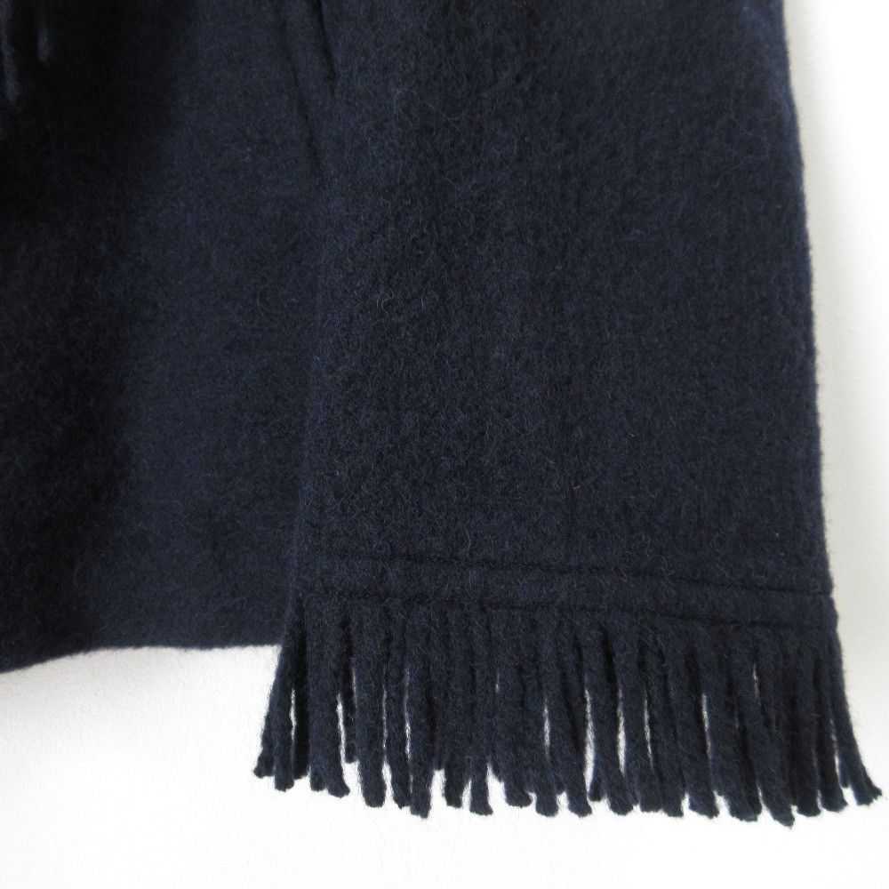 Other Other Plage MANTECO FRINGED Wool Coat Textile Outerwear 23020922801040 DUTY FREE for USA Size ONE SIZE - 6 Thumbnail