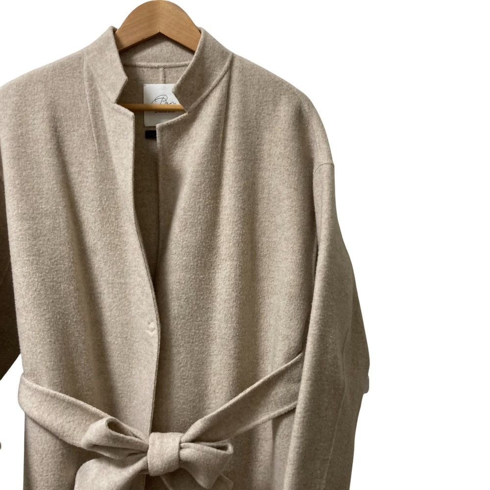 Other Other La boutique BonBon Wool Long Coat Textile Outerwear DUTY FREE for USA Size ONE SIZE - 2 Thumbnail