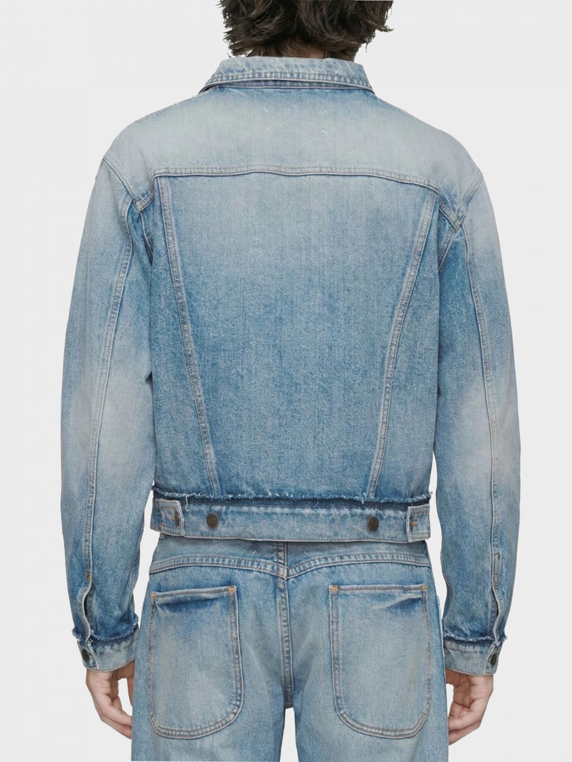 Maison Margiela Maison Margiela Jacket Men Denim Size US L / EU 52-54 / 3 - 3 Thumbnail