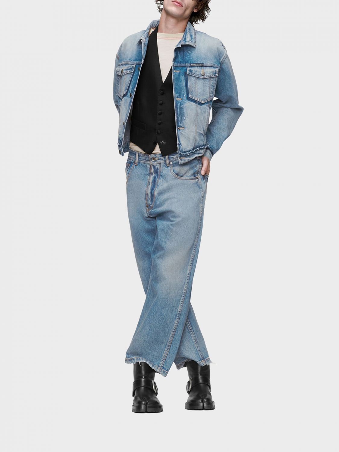 Maison Margiela Maison Margiela Jacket Men Denim Size US L / EU 52-54 / 3 - 2 Thumbnail