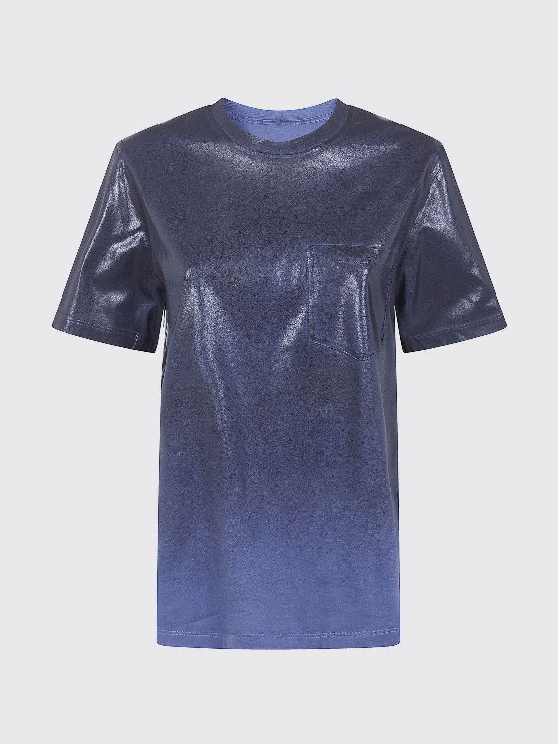 Maison Margiela Maison Margiela T-Shirt Woman Blue Size S / US 4 / IT 40 - 2 Thumbnail