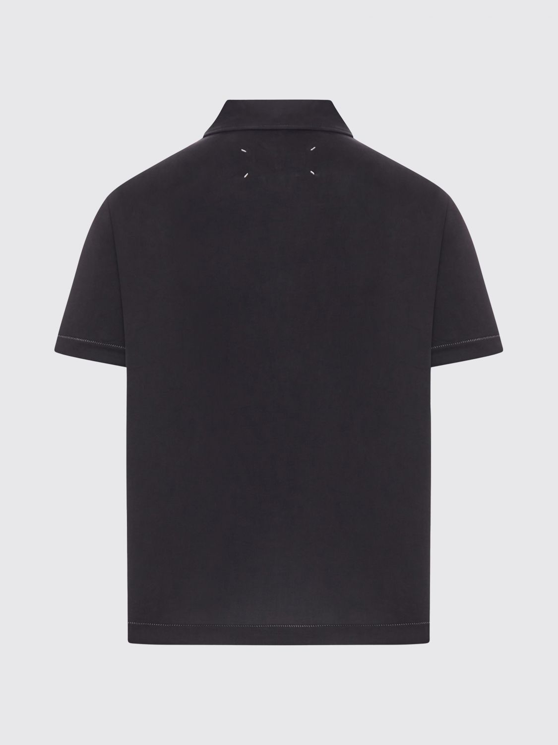Maison Margiela Maison Margiela Polo Shirt Woman Black Size M / US 6-8 / IT 42-44 - 3 Thumbnail