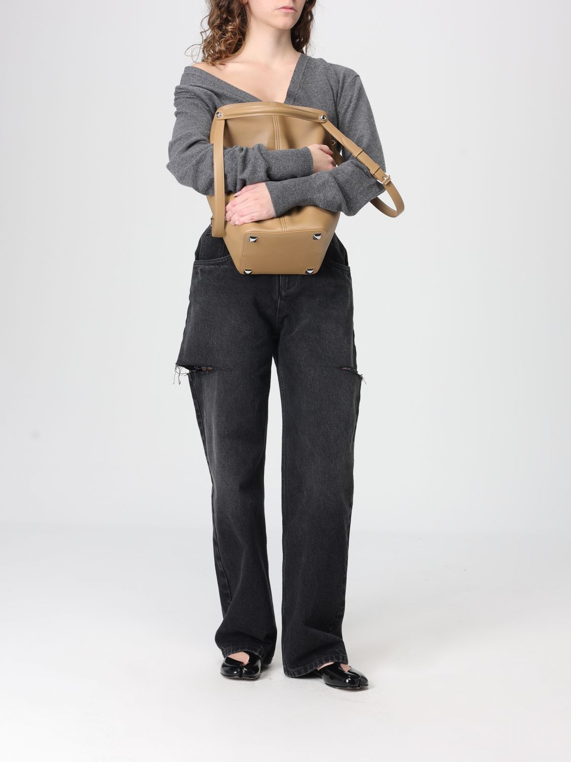 Maison Margiela Maison Margiela Tote Bag Woman Beige Size ONE SIZE - 2 Thumbnail