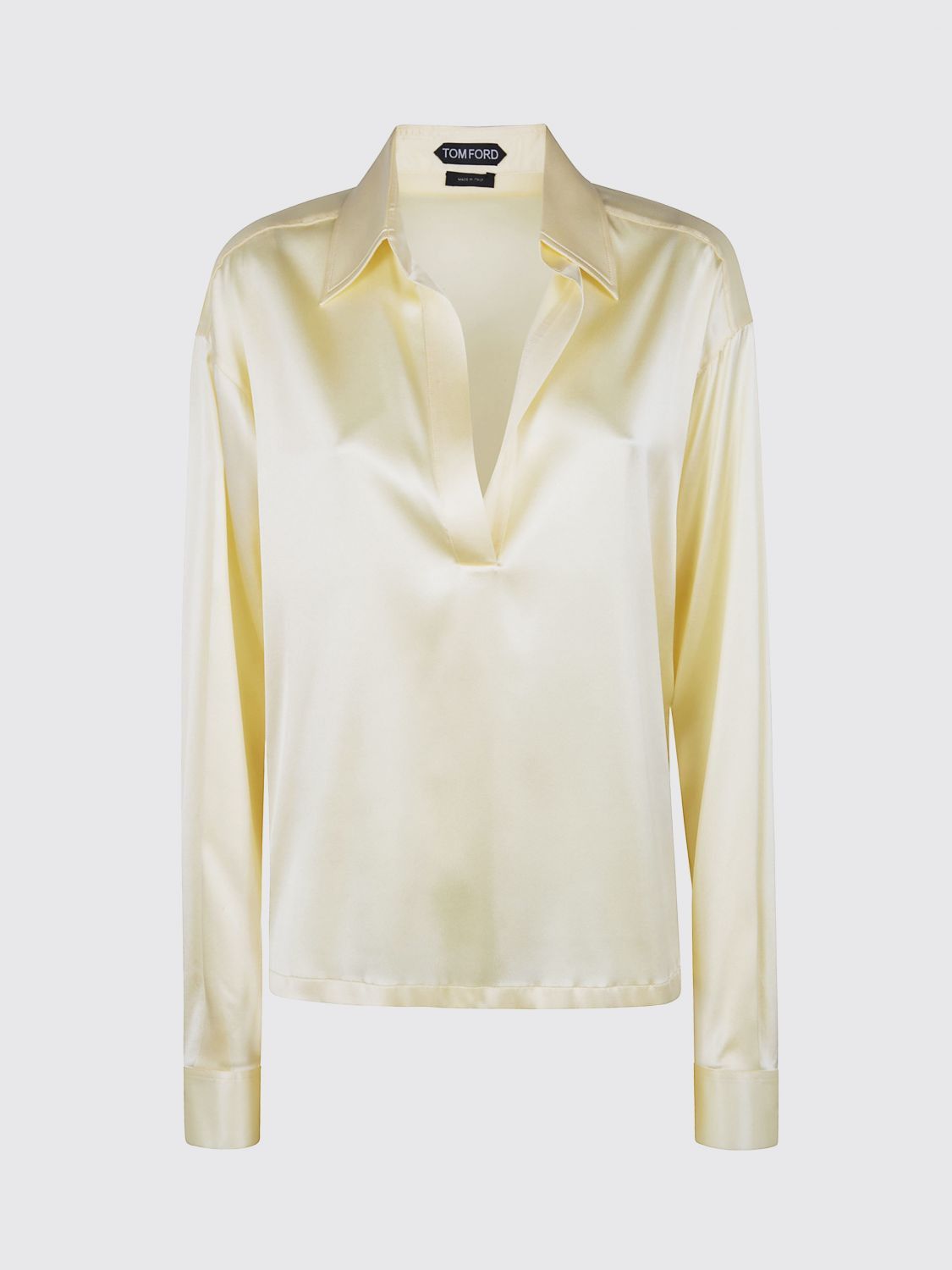 Tom Ford Tom Ford Shirt Woman Yellow Size M / US 6-8 / IT 42-44 - 2 Thumbnail