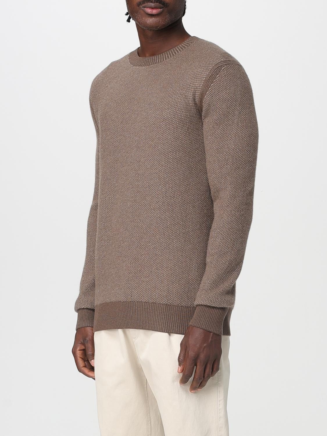 Ermenegildo Zegna Zegna Sweater Men Brown Size US M / EU 48-50 / 2 - 4 Thumbnail