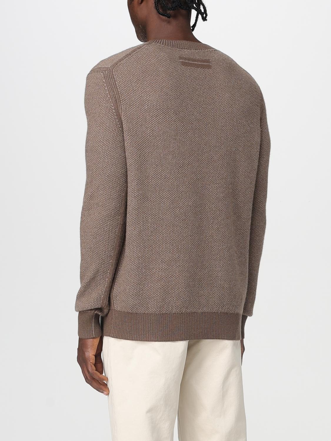 Ermenegildo Zegna Zegna Sweater Men Brown Size US M / EU 48-50 / 2 - 3 Thumbnail