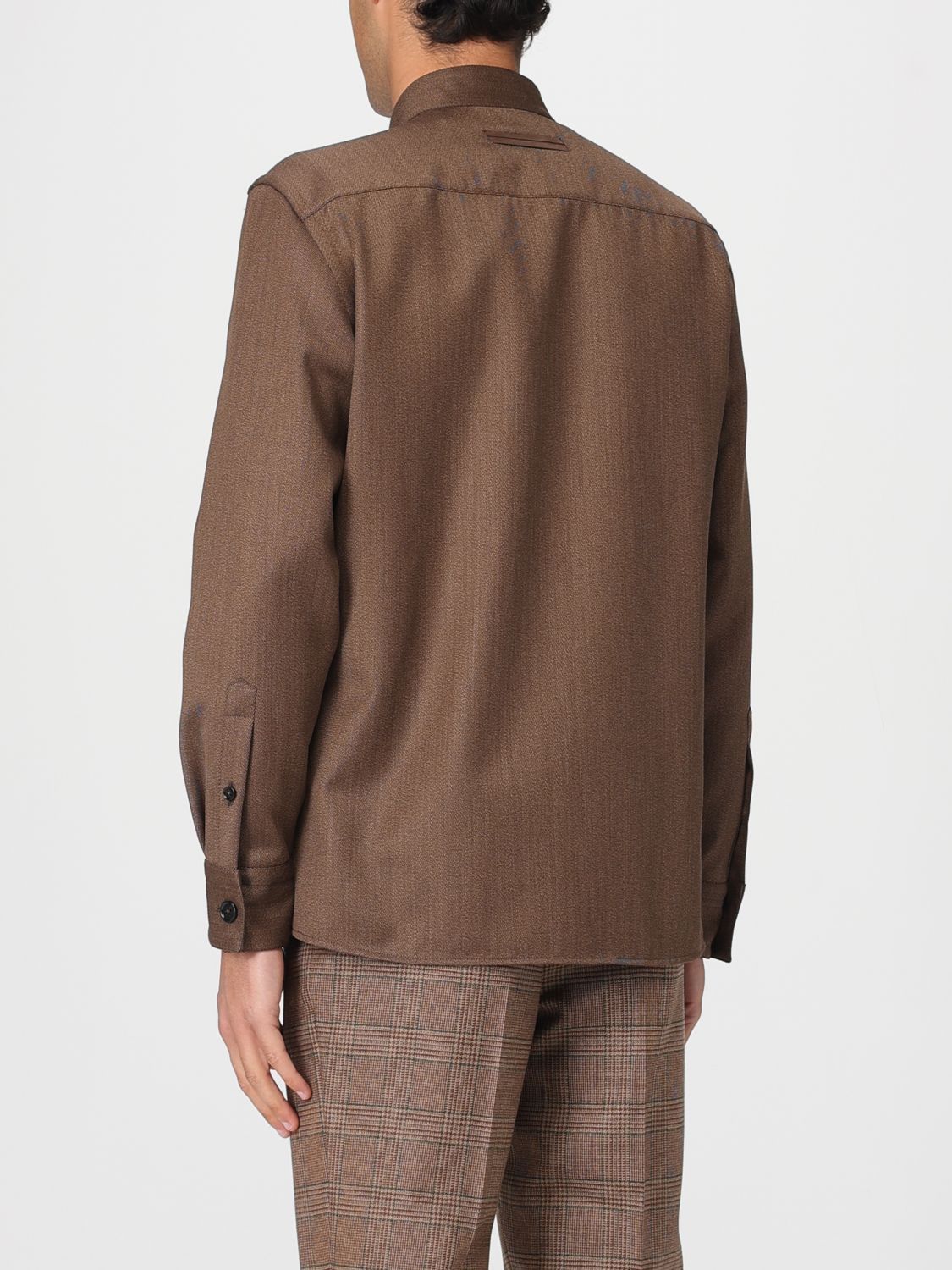 Ermenegildo Zegna Zegna Jacket Men Dark Size US M / EU 48-50 / 2 - 3 Thumbnail