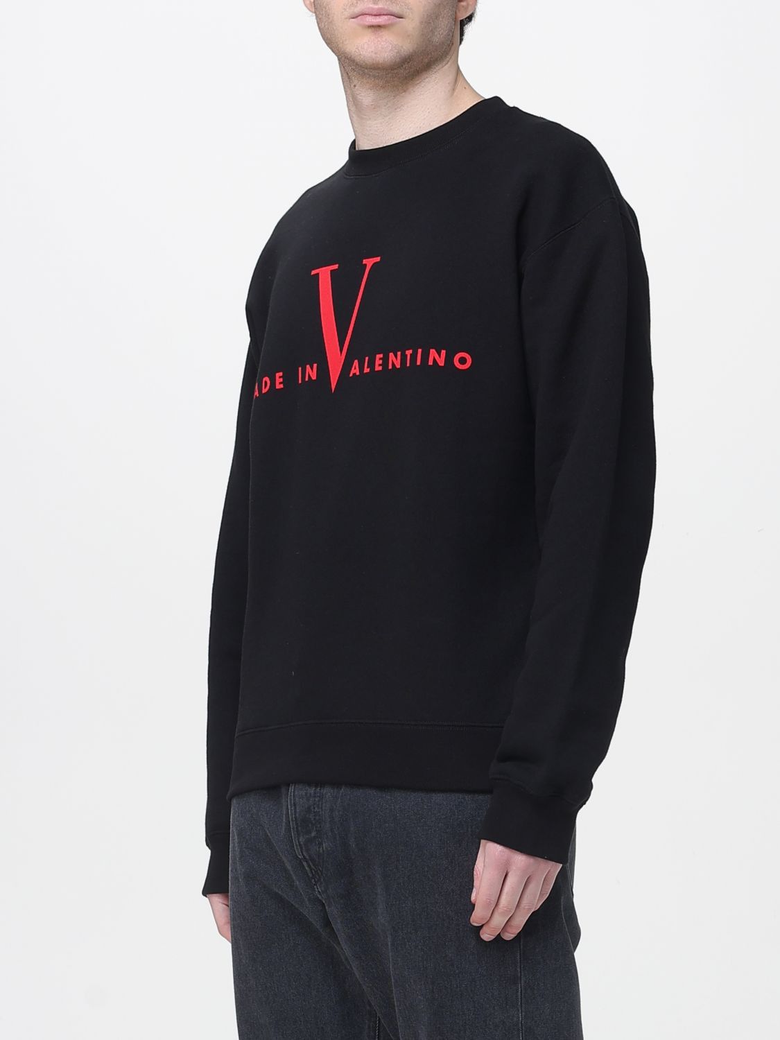 Valentino Valentino Sweatshirt Men Black Size US M / EU 48-50 / 2 - 4 Thumbnail
