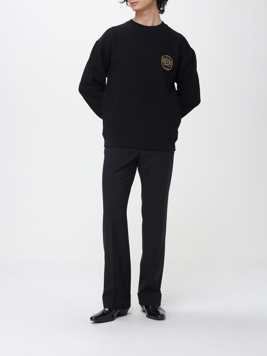 Valentino Valentino Sweatshirt Men Black Size US S / EU 44-46 / 1 - 2 Thumbnail