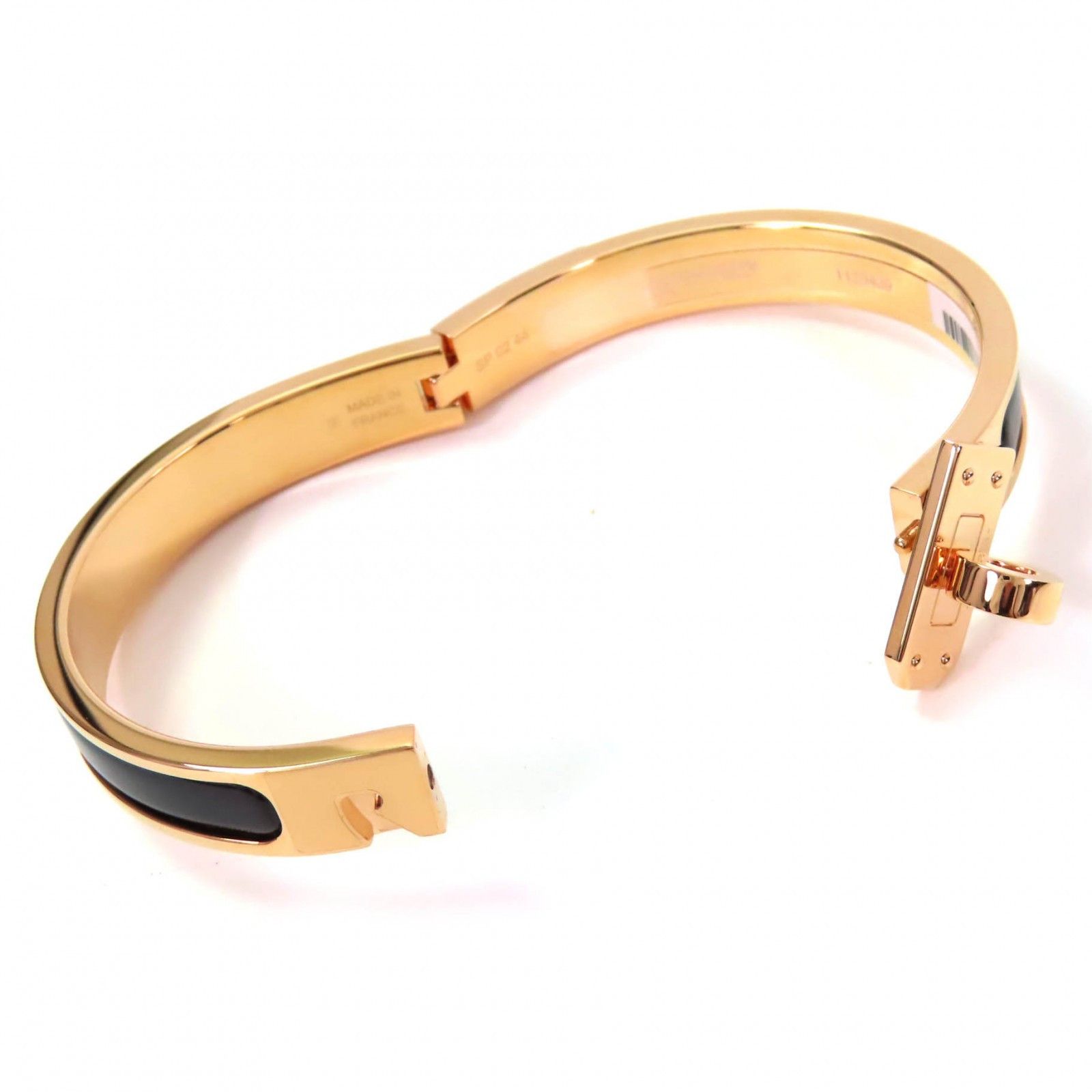 Hermes Hermes Hermes Mini Click Kelly Bracelet Metal Bangle DUTY FREE for USA Size ONE SIZE - 6 Thumbnail