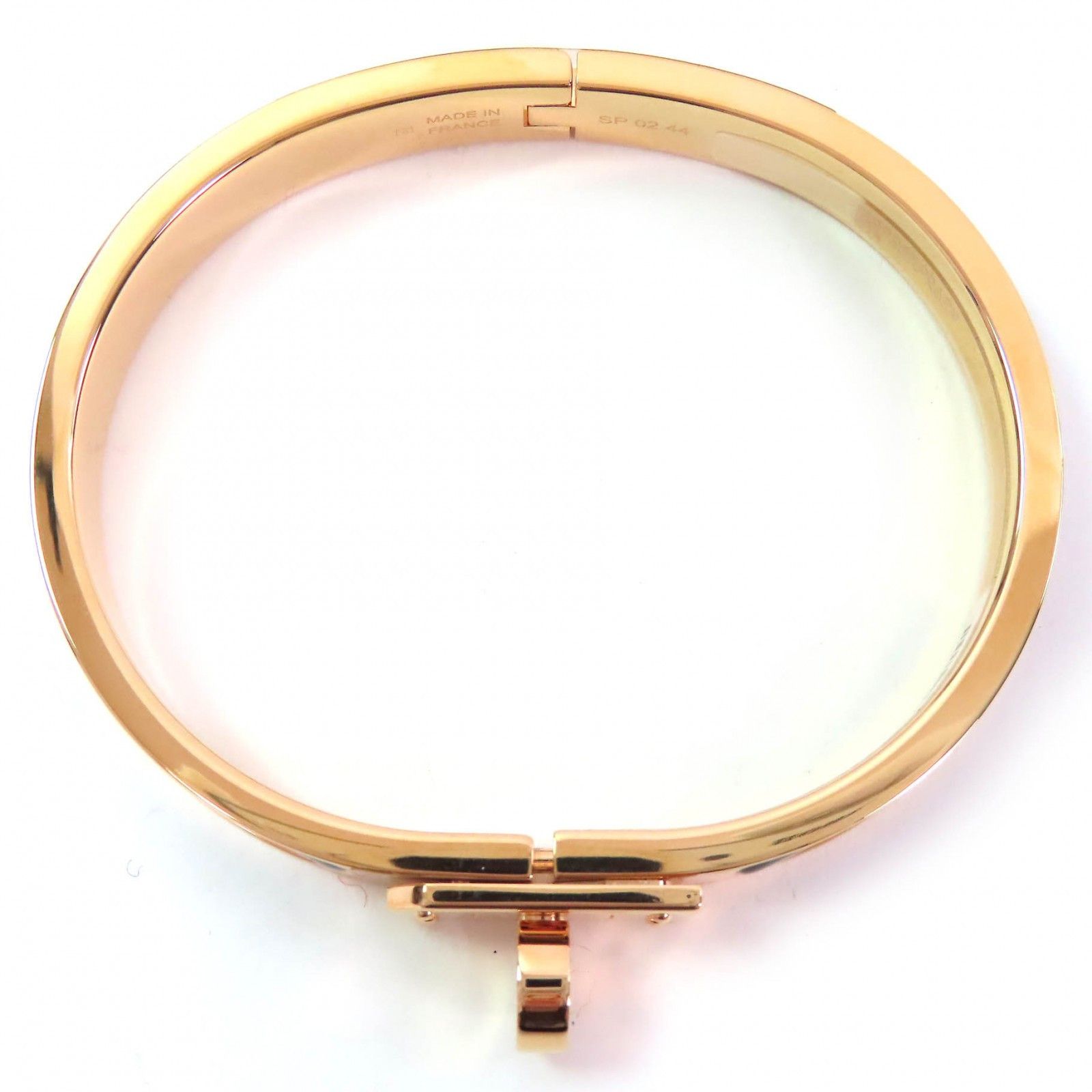 Hermes Hermes Hermes Mini Click Kelly Bracelet Metal Bangle DUTY FREE for USA Size ONE SIZE - 5 Thumbnail