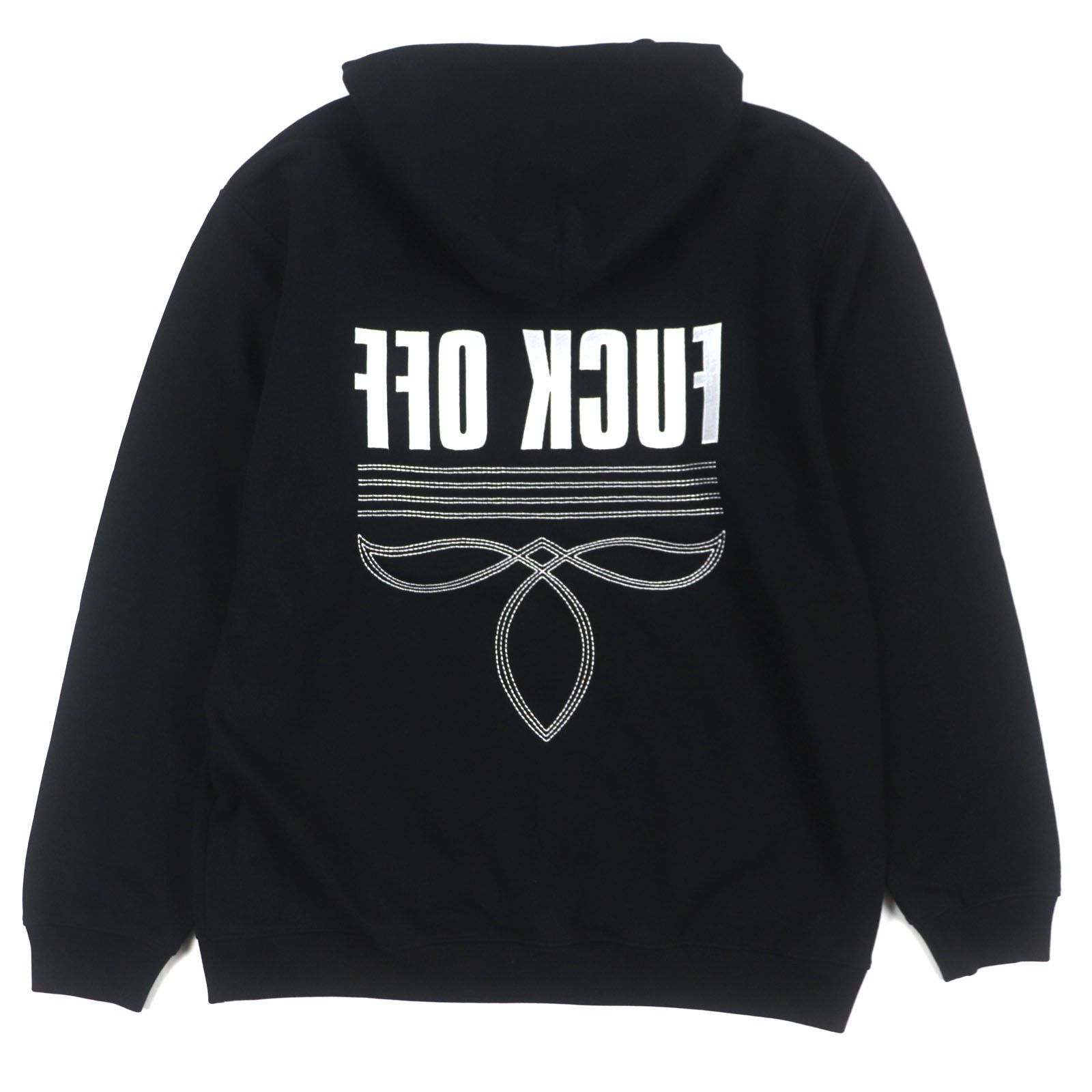 Other Other VTMNTS FUCK OFF Cotton Hoodie Cotton Sweatshirts & Hoodies VL14HD500B DUTY FREE for USA Size ONE SIZE - 3 Thumbnail