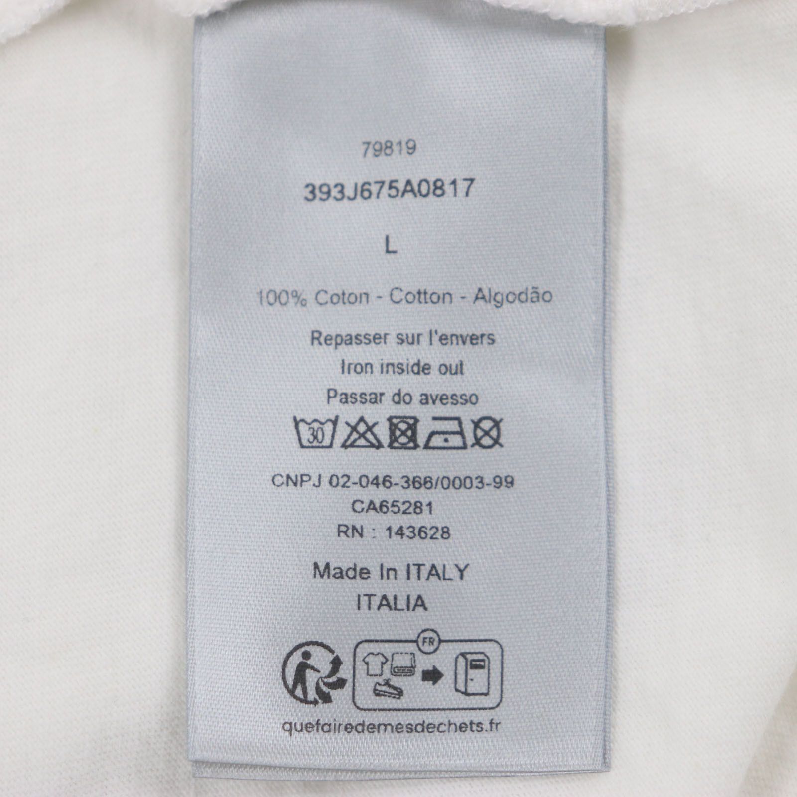 Dior Dior Dior Printed Sweat Shirt Cotton Long-sleeved T-shirt Cotton Sweatshirts & Hoodies 393J675A0817 DUTY FREE for USA Size ONE SIZE - 9 Thumbnail