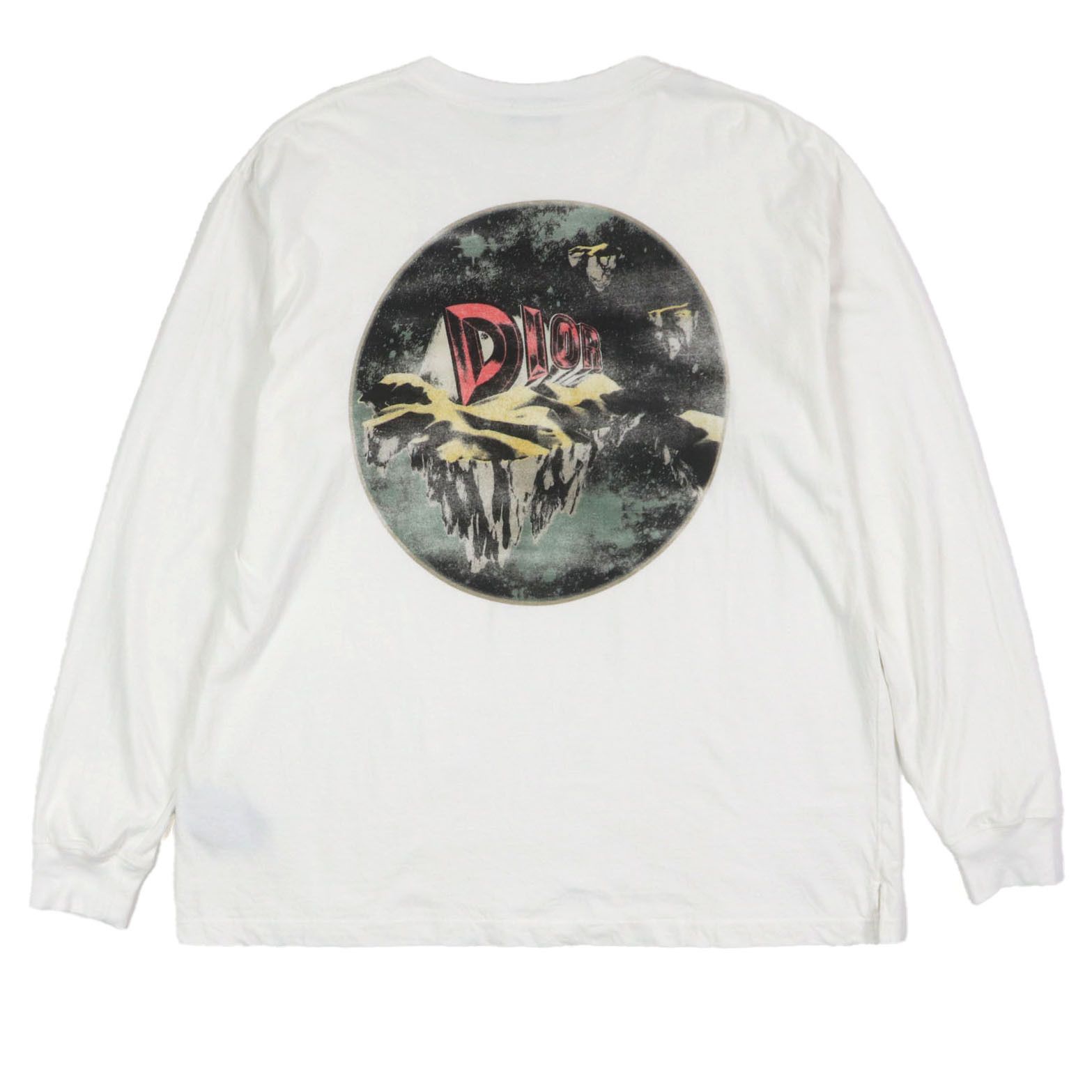 Dior Dior Dior Printed Sweat Shirt Cotton Long-sleeved T-shirt Cotton Sweatshirts & Hoodies 393J675A0817 DUTY FREE for USA Size ONE SIZE - 3 Thumbnail