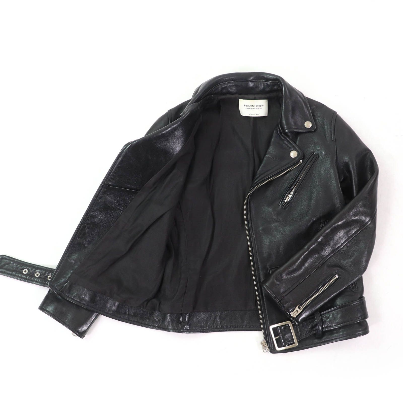 Other Other beautiful people Lamb leather Kids Jacket Leather Outerwear DUTY FREE for USA Size ONE SIZE - 3 Thumbnail