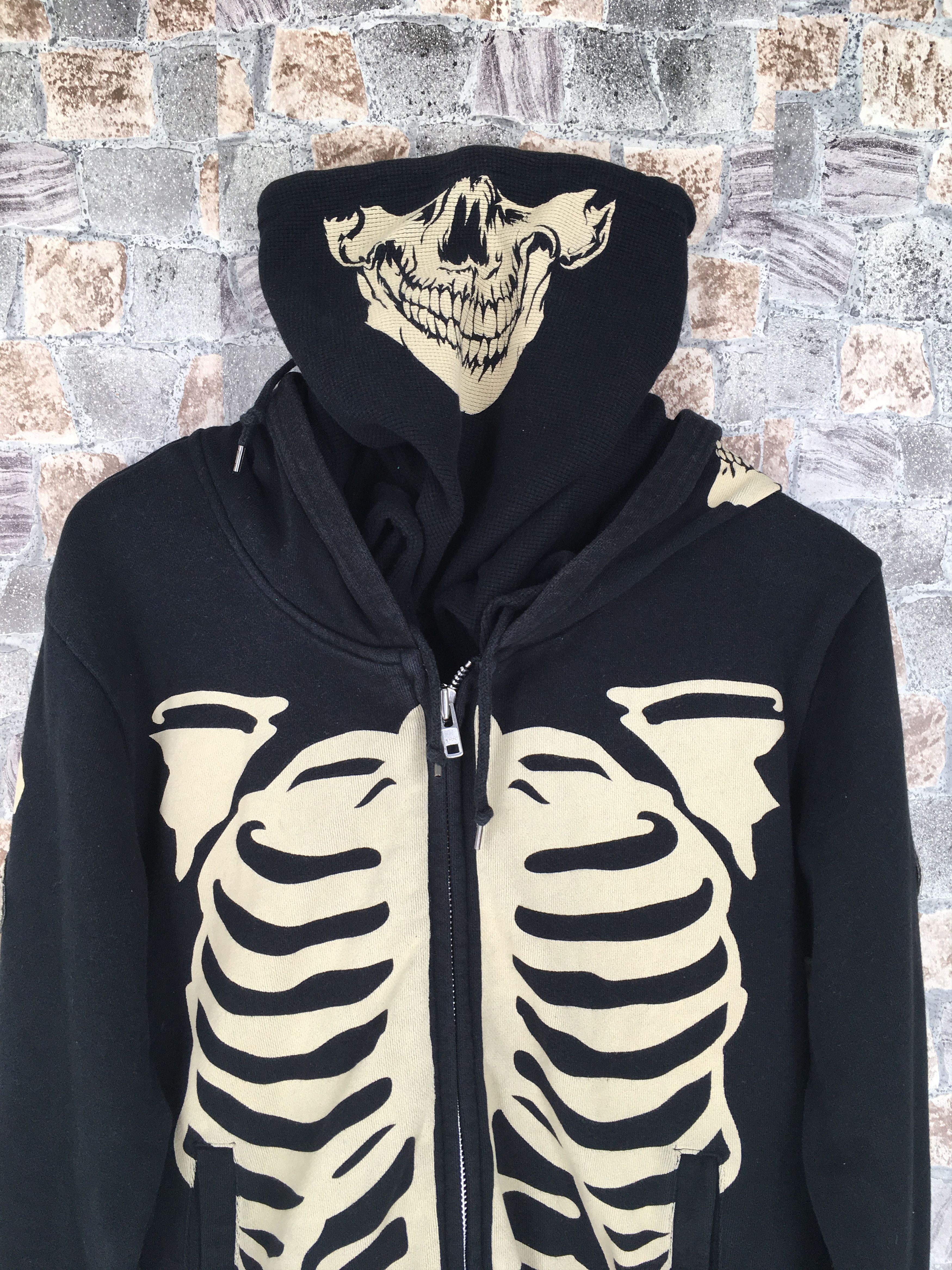 Vanson discount skeleton hoodie