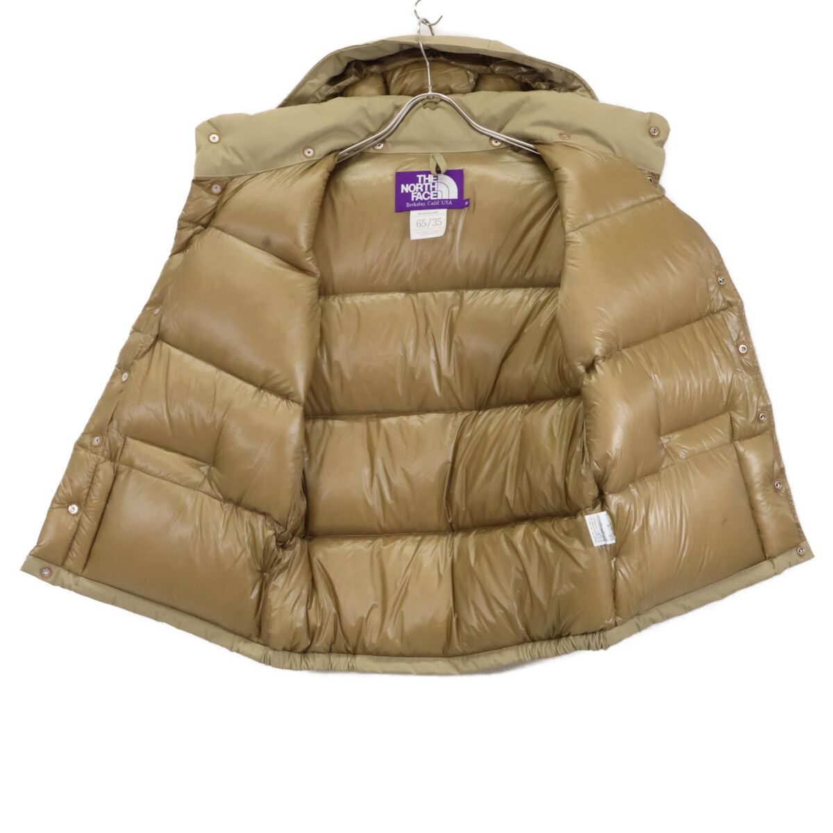 The North Face THE NORTH FACE THE NORTH FACE PURPLE LABEL 65/35 Hooded Sierra Vest Polyester Vest Textile Outerwear ND2750N DUTY FREE for USA Size ONE SIZE - 3 Thumbnail