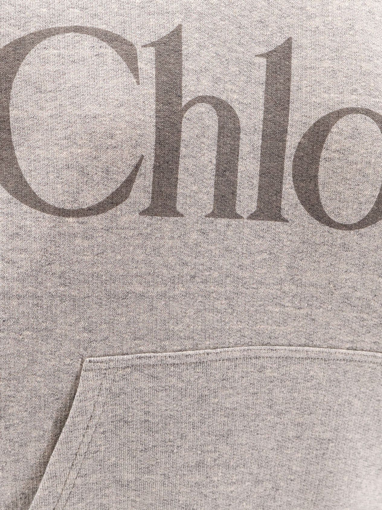 Chloe Cotton blend sweatshirt S - USA Tariffs Included Size S / US 4 / IT 40 - 3 Thumbnail