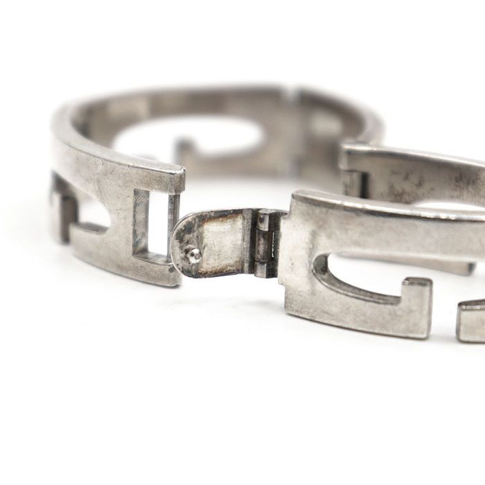 Gucci Gucci Gucci G Logo Cutout Silver 925 Bracelet Precious Metal Bracelet DUTY FREE for USA Size ONE SIZE - 4 Thumbnail