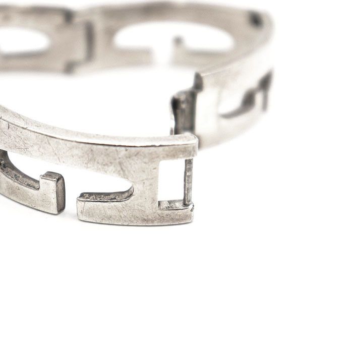 Gucci Gucci Gucci G Logo Cutout Silver 925 Bracelet Precious Metal Bracelet DUTY FREE for USA Size ONE SIZE - 3 Thumbnail