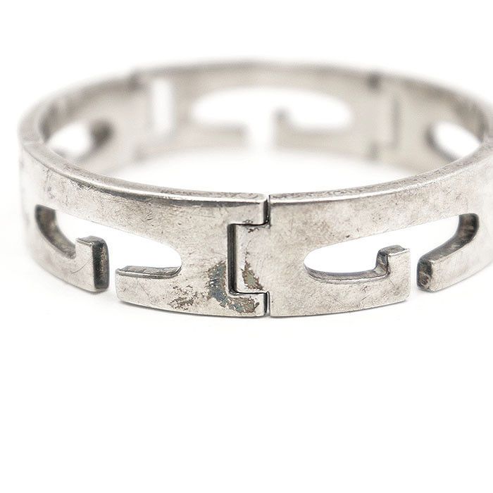 Gucci Gucci Gucci G Logo Cutout Silver 925 Bracelet Precious Metal Bracelet DUTY FREE for USA Size ONE SIZE - 13 Thumbnail