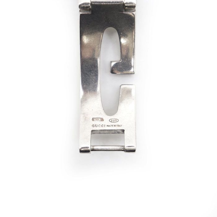 Gucci Gucci Gucci G Logo Cutout Silver 925 Bracelet Precious Metal Bracelet DUTY FREE for USA Size ONE SIZE - 10 Thumbnail