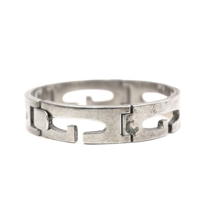 Gucci Gucci Gucci G Logo Cutout Silver 925 Bracelet Precious Metal Bracelet DUTY FREE for USA Size ONE SIZE - 6 Thumbnail