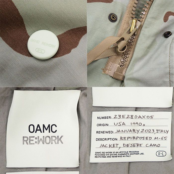 Other Other OAMC RE:WORK USA1990s M-65 Blouson Others Outerwear DUTY FREE for USA Size ONE SIZE - 9 Thumbnail