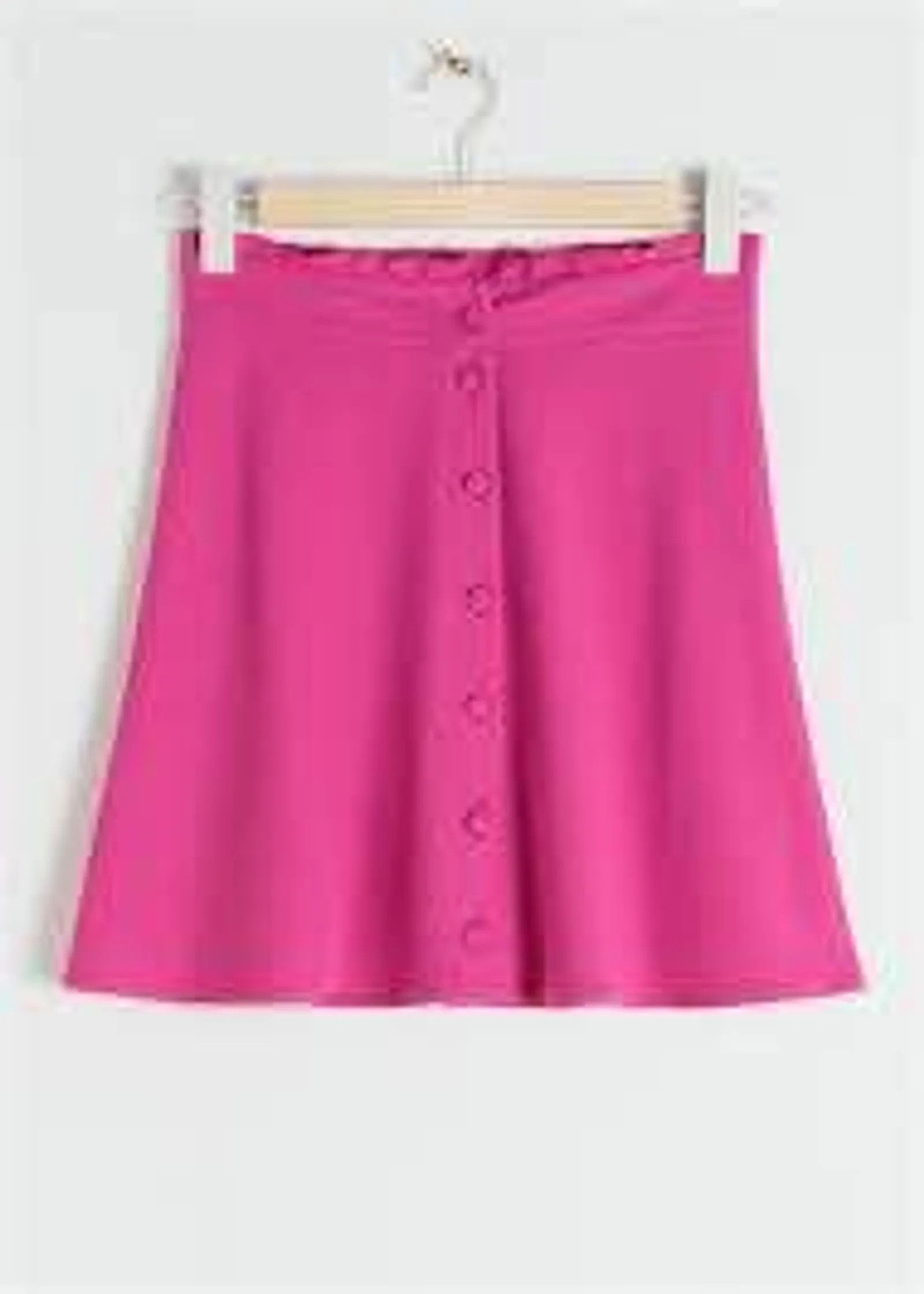 & Other Stories & Other Stories Ruffle Waist Cotton Flared Skirt Skirt Size 27" / US 4 / IT 40 - 3 Thumbnail