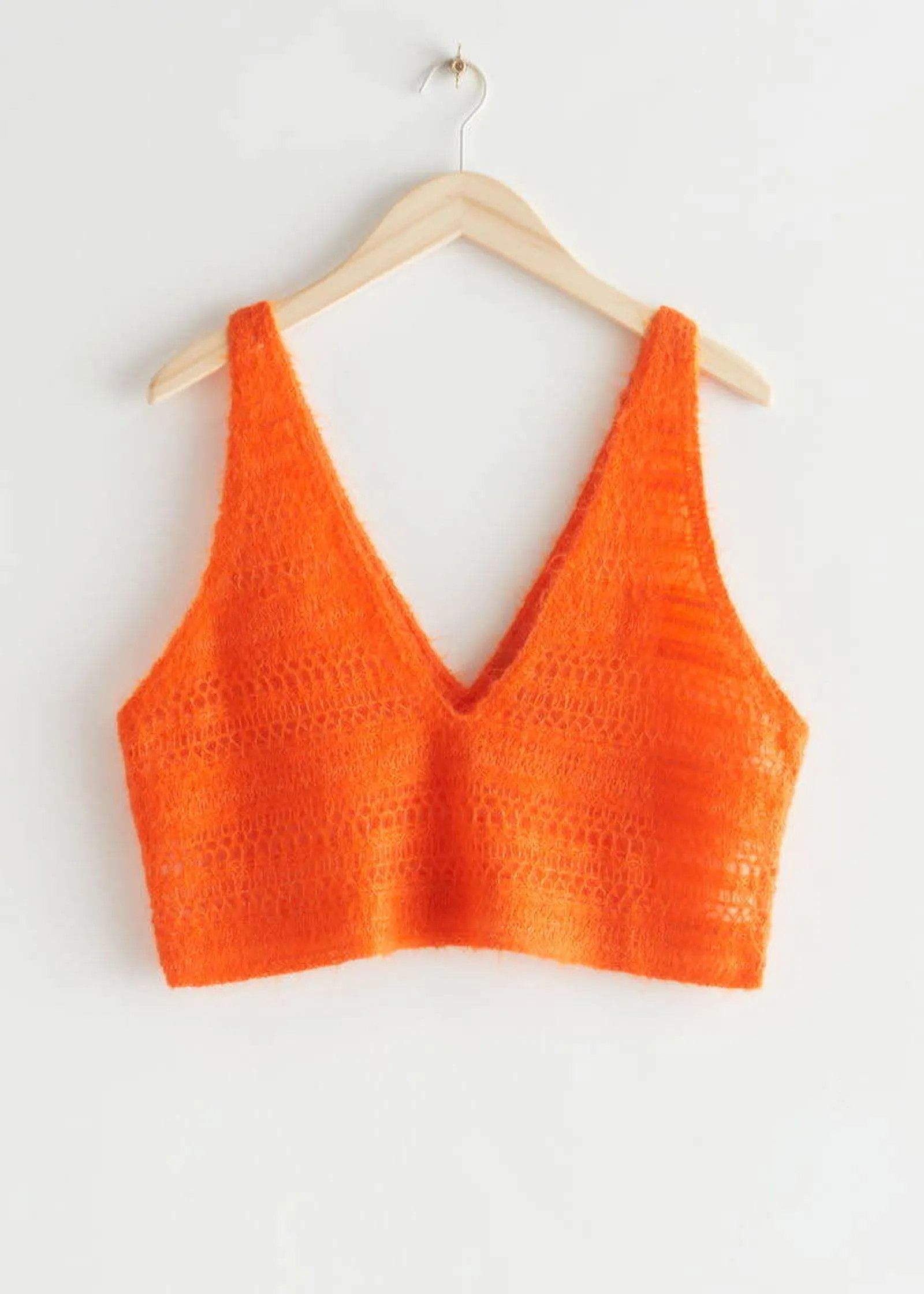 & Other Stories & Other Stories Crochet Knit Crop Top Top Size S / US 4 / IT 40 - 4 Thumbnail