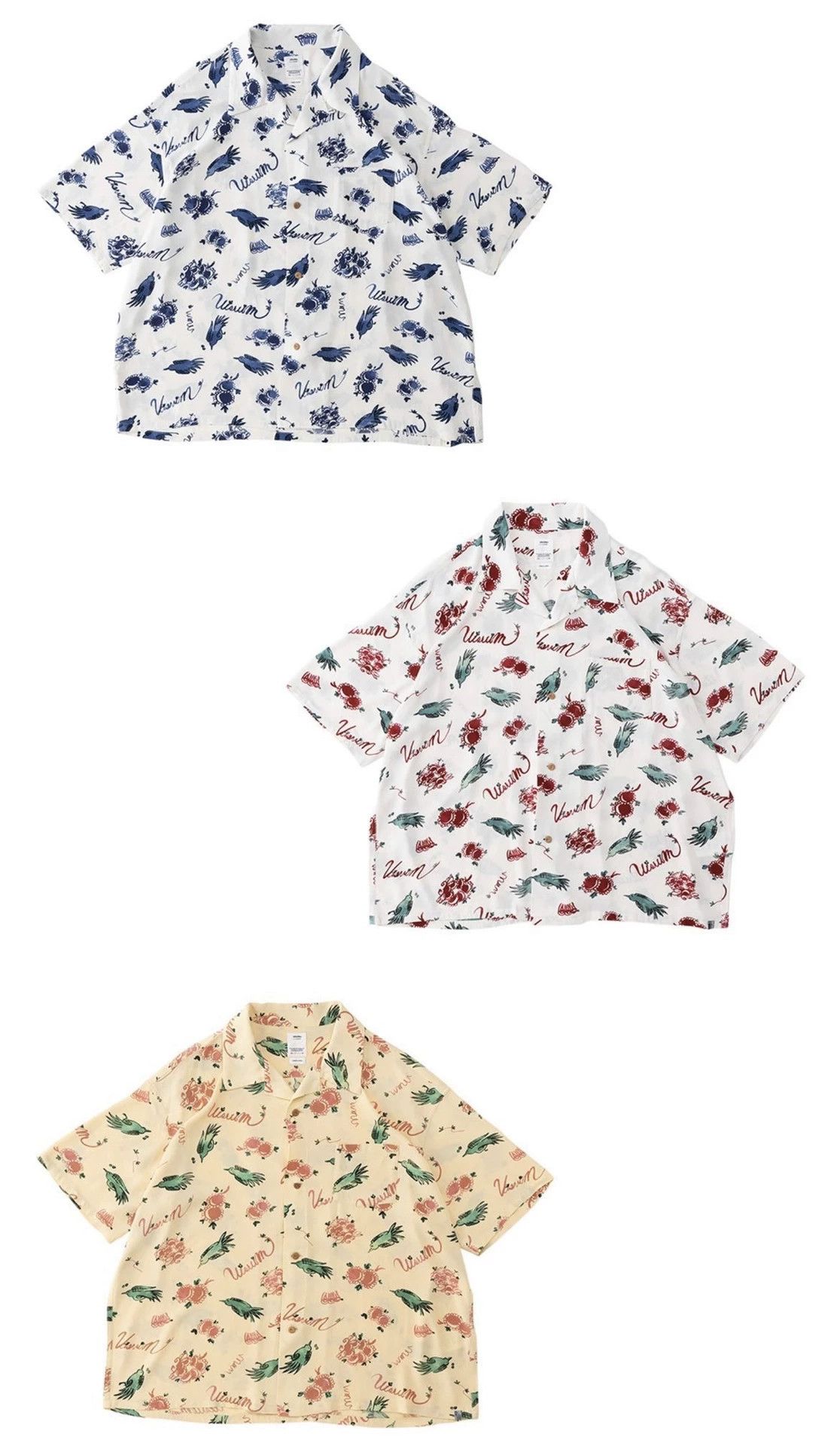Visvim visvim short sleeve sunnybird shirt Size US S / EU 44-46 / 1 - 2 Thumbnail