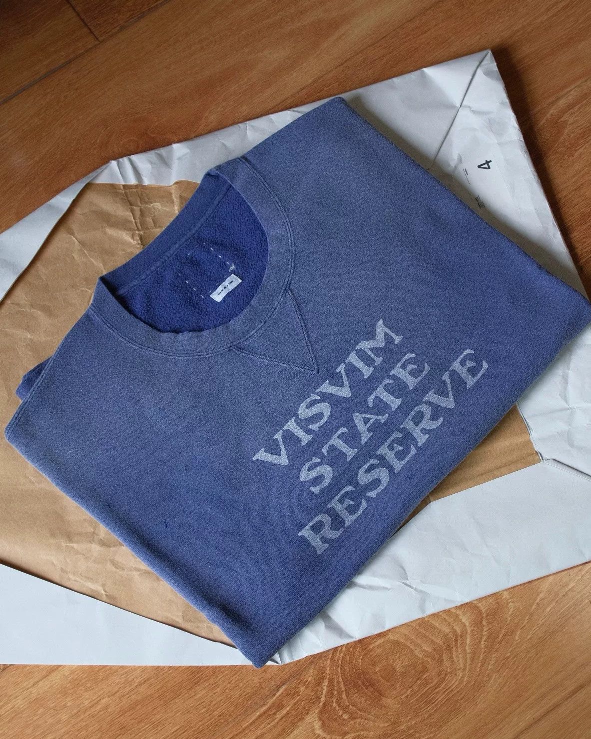 Visvim visvim jumbo sweatshirt with logo design Size US L / EU 52-54 / 3 - 2 Thumbnail