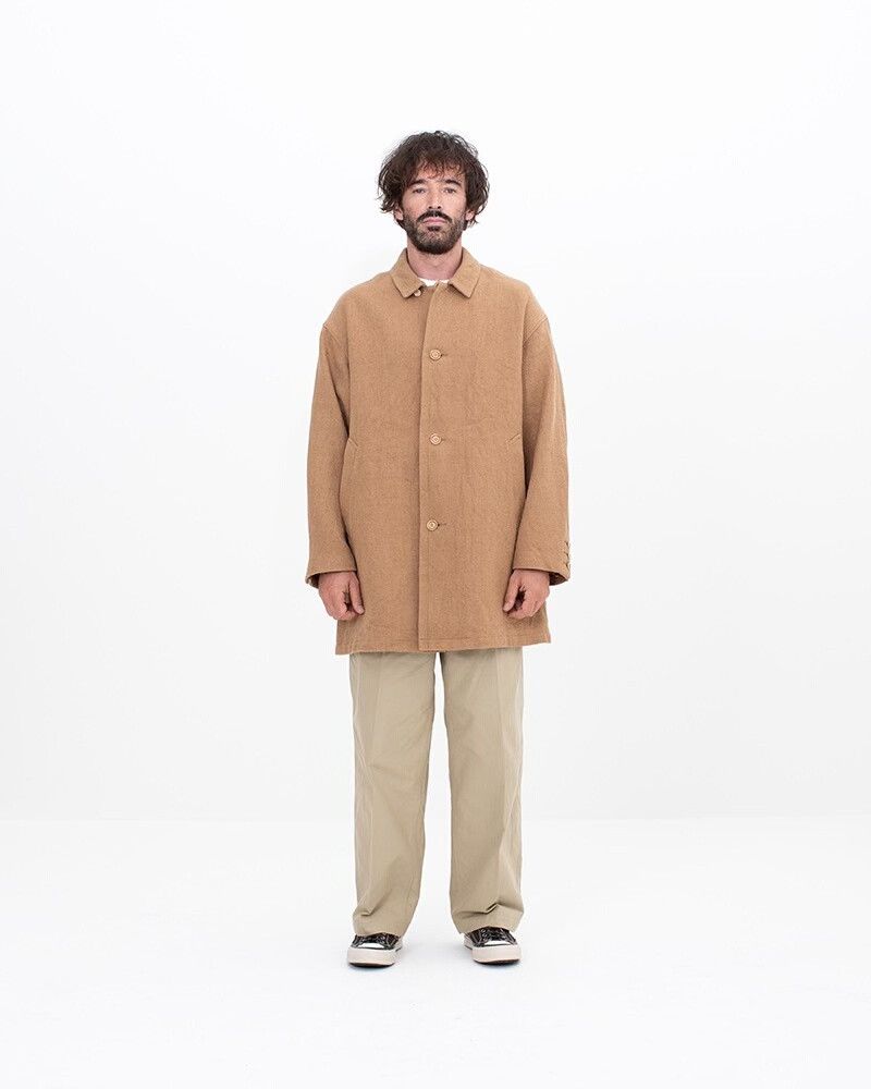 Visvim visvim mie coat in black and brown Size US M / EU 48-50 / 2 - 5 Thumbnail