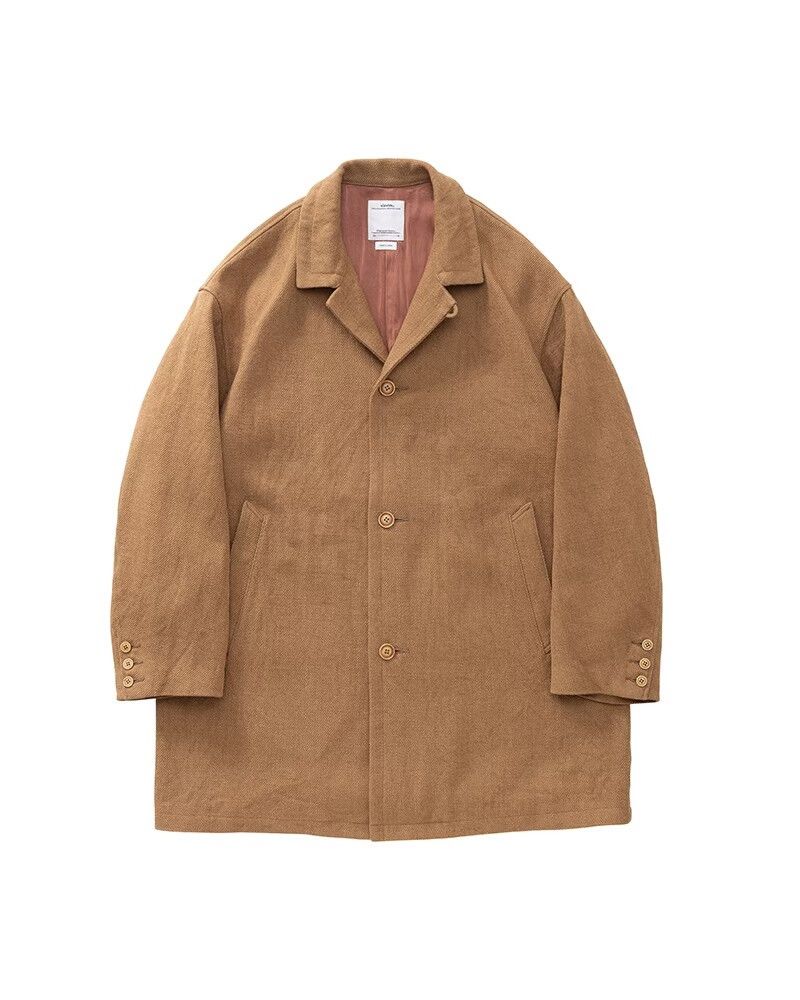 Visvim visvim mie coat in black and brown Size US M / EU 48-50 / 2 - 3 Thumbnail