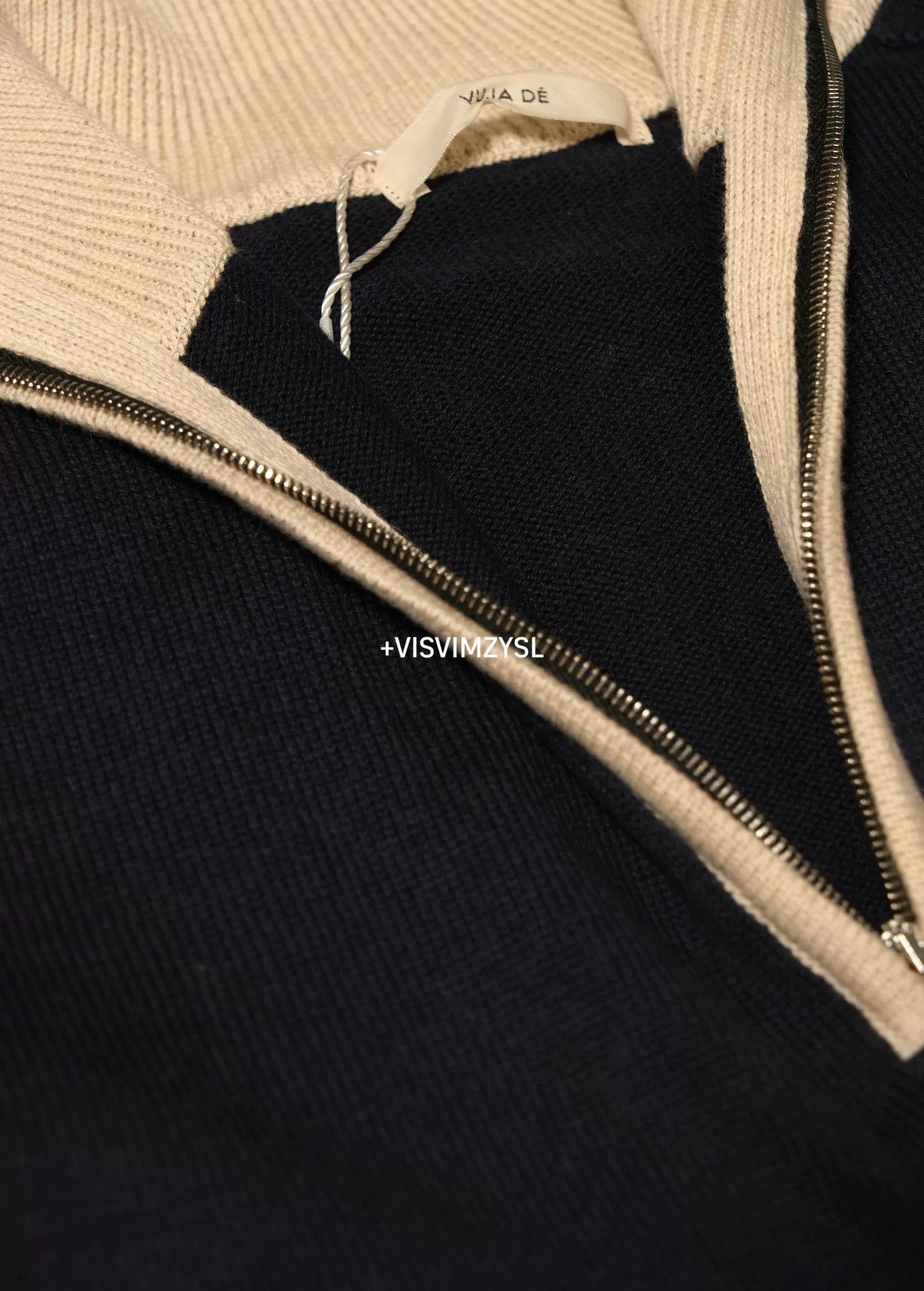 KIJIMA TAKAYUKI structured half zip knit sweater in gray Size US S / EU 44-46 / 1 - 9 Thumbnail
