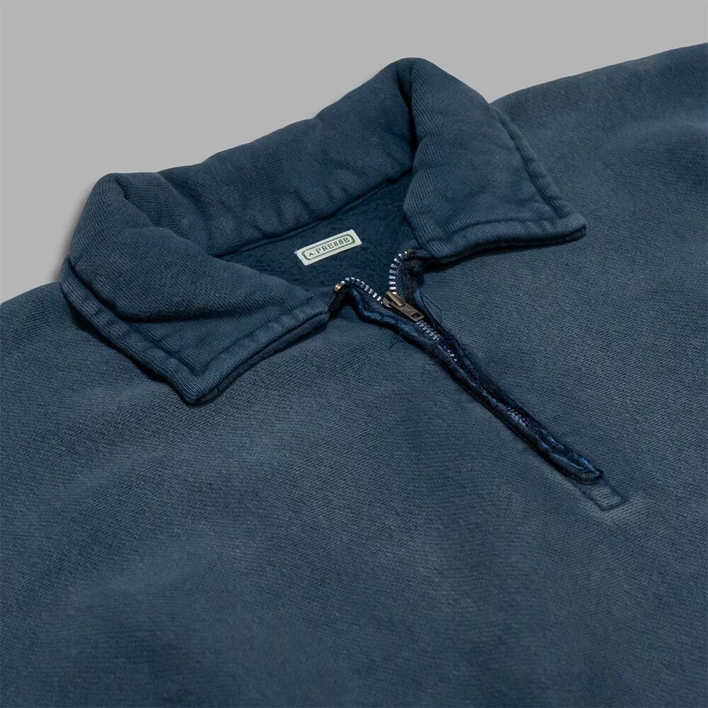 A.PRESSE A.PRESSE Vintage Half Zip Sweatshirt Size US M / EU 48-50 / 2 - 8 Thumbnail