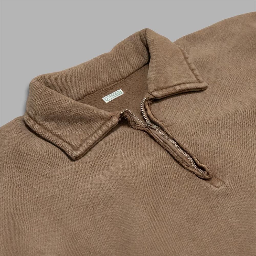 A.PRESSE A.PRESSE Vintage Half Zip Sweatshirt Size US M / EU 48-50 / 2 - 3 Thumbnail