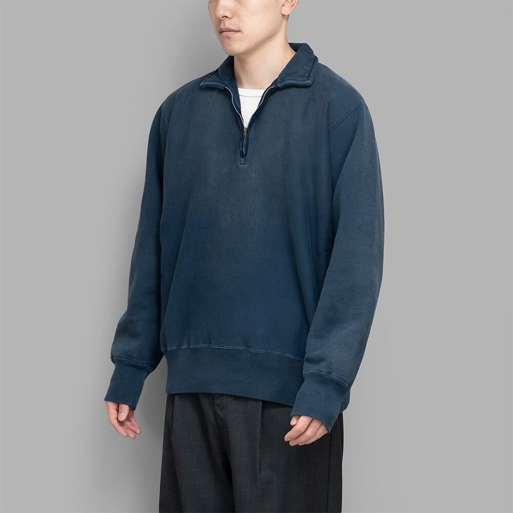 A.PRESSE A.PRESSE Vintage Half Zip Sweatshirt Size US M / EU 48-50 / 2 - 6 Thumbnail