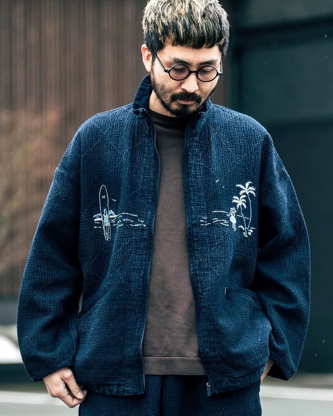 Porter Classic porter classic light old hawaii zip up jacket Size US M / EU 48-50 / 2 - 3 Thumbnail