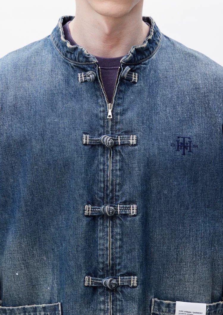 Neighborhood neighborhood washed denim jacket with pockets Size US M / EU 48-50 / 2 - 5 Thumbnail
