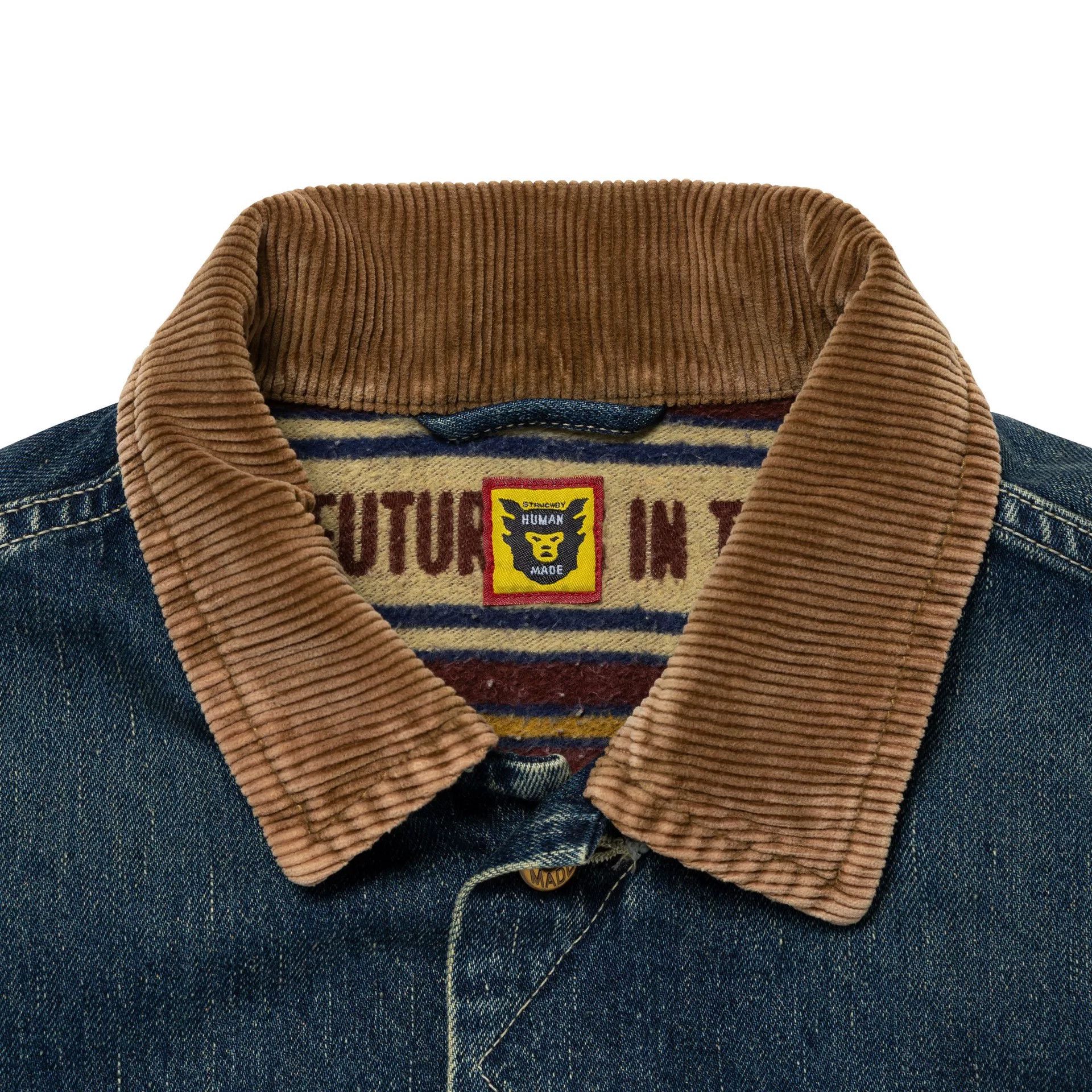 Human Made human made blanket lined denim work jacket Size US XXL / EU 58 / 5 - 5 Thumbnail