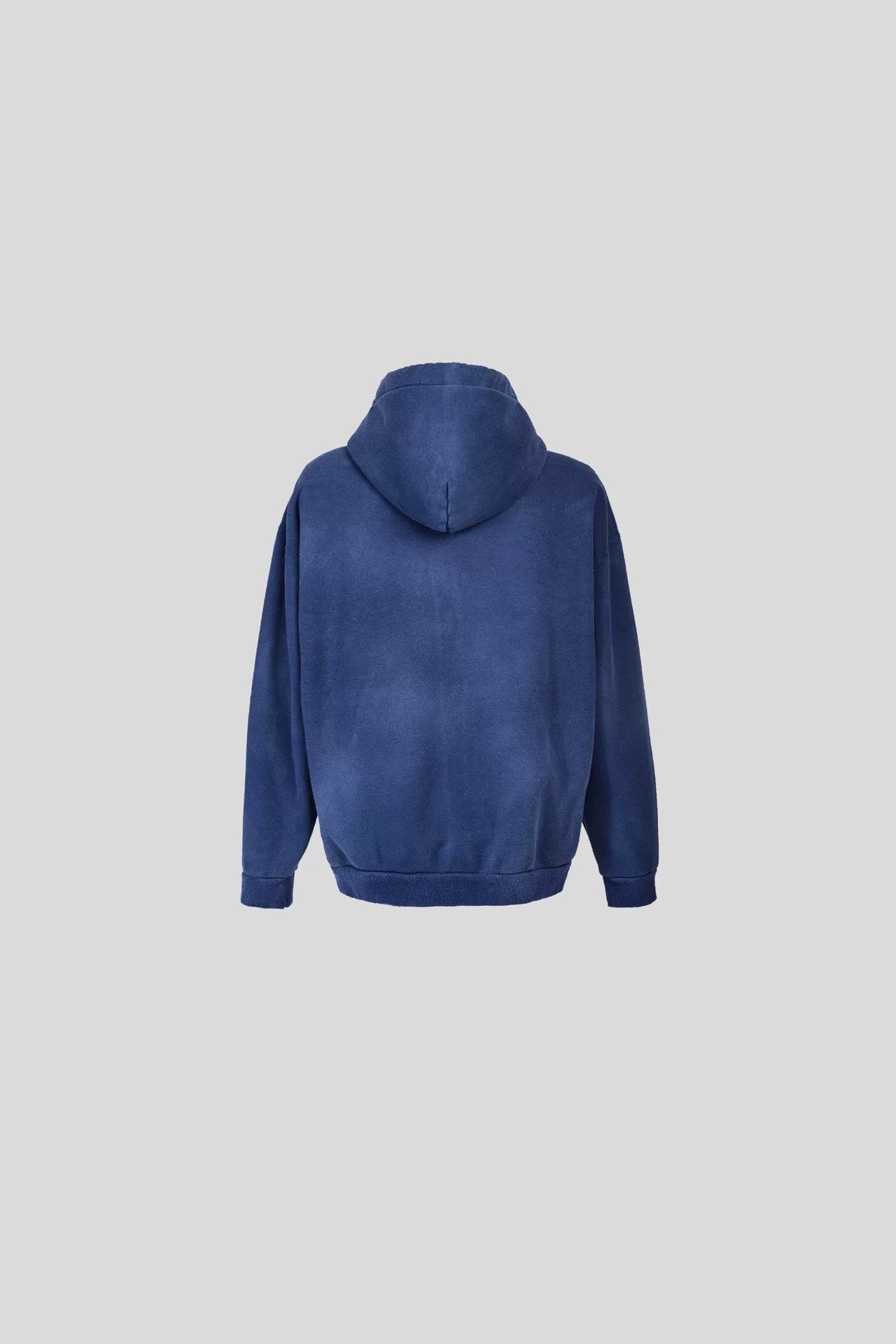 Vuja De black sunfaded chiral hoodie in supima cotton Size US S / EU 44-46 / 1 - 4 Thumbnail