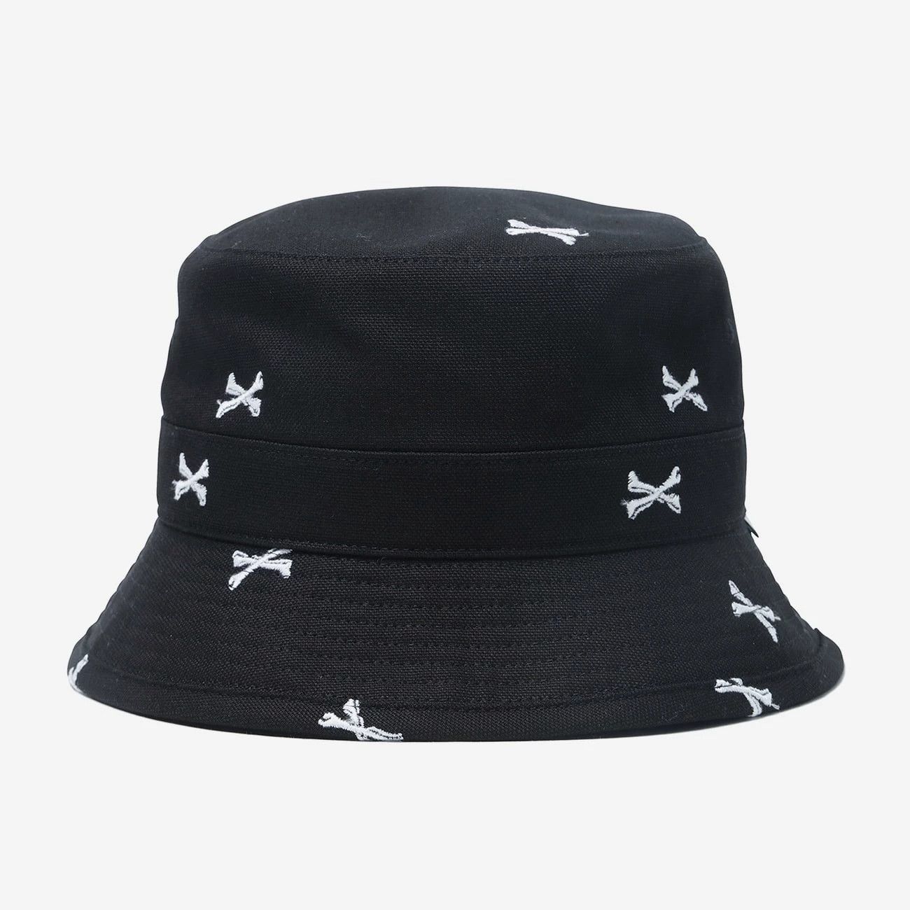 Wtaps embroidered cotton bucket hat by WTAPS Size ONE SIZE - 3 Thumbnail