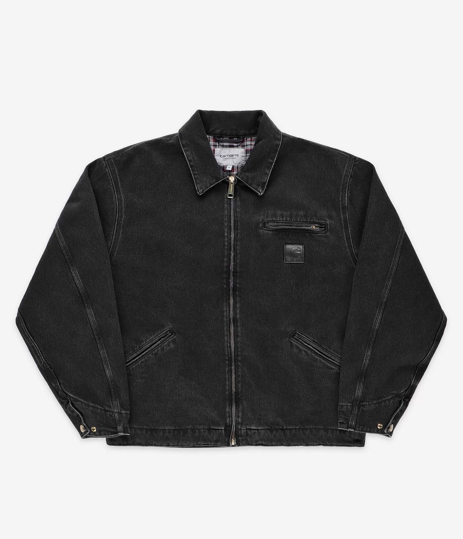 Carhartt carhartt rider jacket in black denim Size US M / EU 48-50 / 2 - 2 Thumbnail