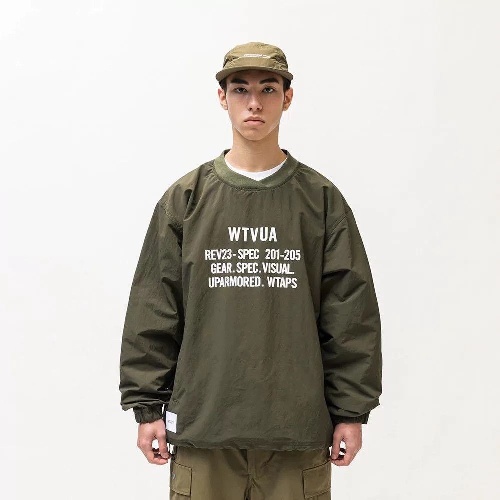Wtaps wtaps nylon smock jacket in green Size US XL / EU 56 / 4 - 2 Thumbnail