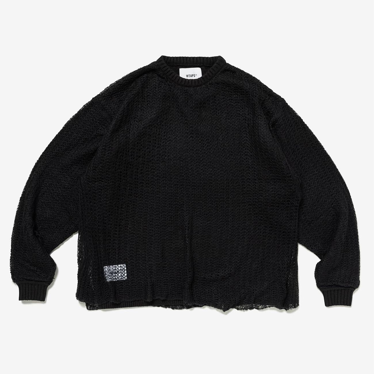 Wtaps WTAPS Black Acrylic Sweater with Design Size M / US 6-8 / IT 42-44 - 3 Thumbnail