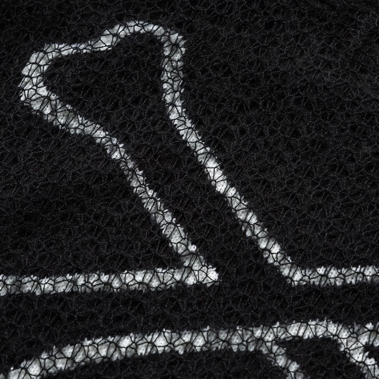 Wtaps WTAPS Black Acrylic Sweater with Design Size M / US 6-8 / IT 42-44 - 5 Thumbnail
