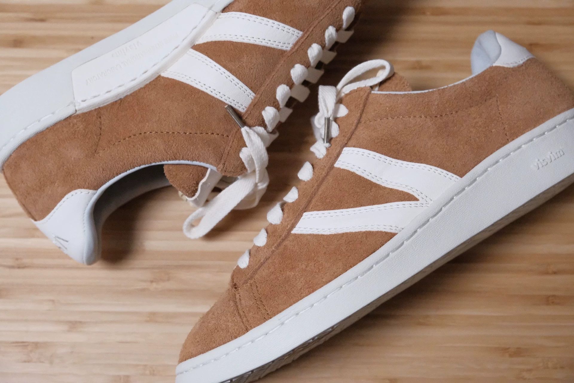 Visvim visvim corda folk khaki sneakers Size US 8.5 / EU 41-42 - 3 Thumbnail