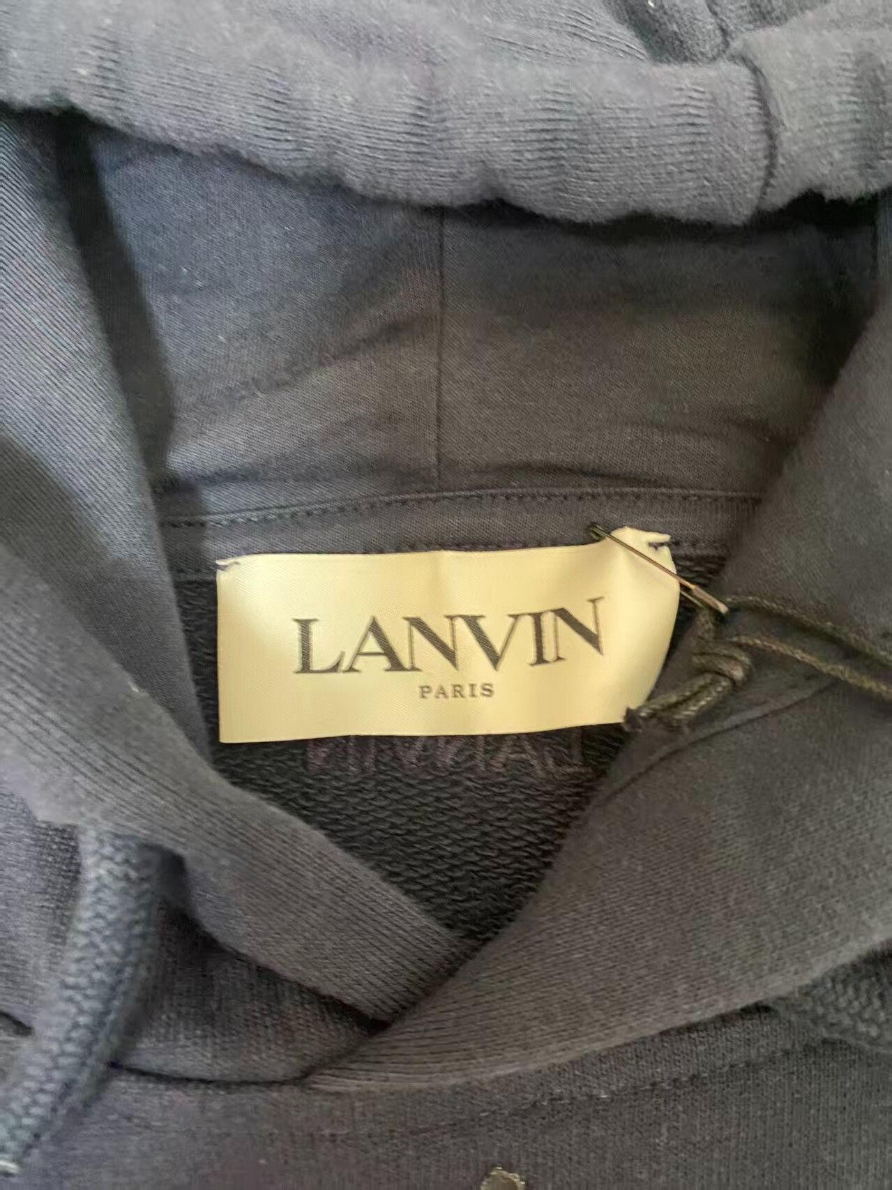 Lanvin Lanvin Graphic Hoodie with Hood and Tags Size US M / EU 48-50 / 2 - 5 Thumbnail