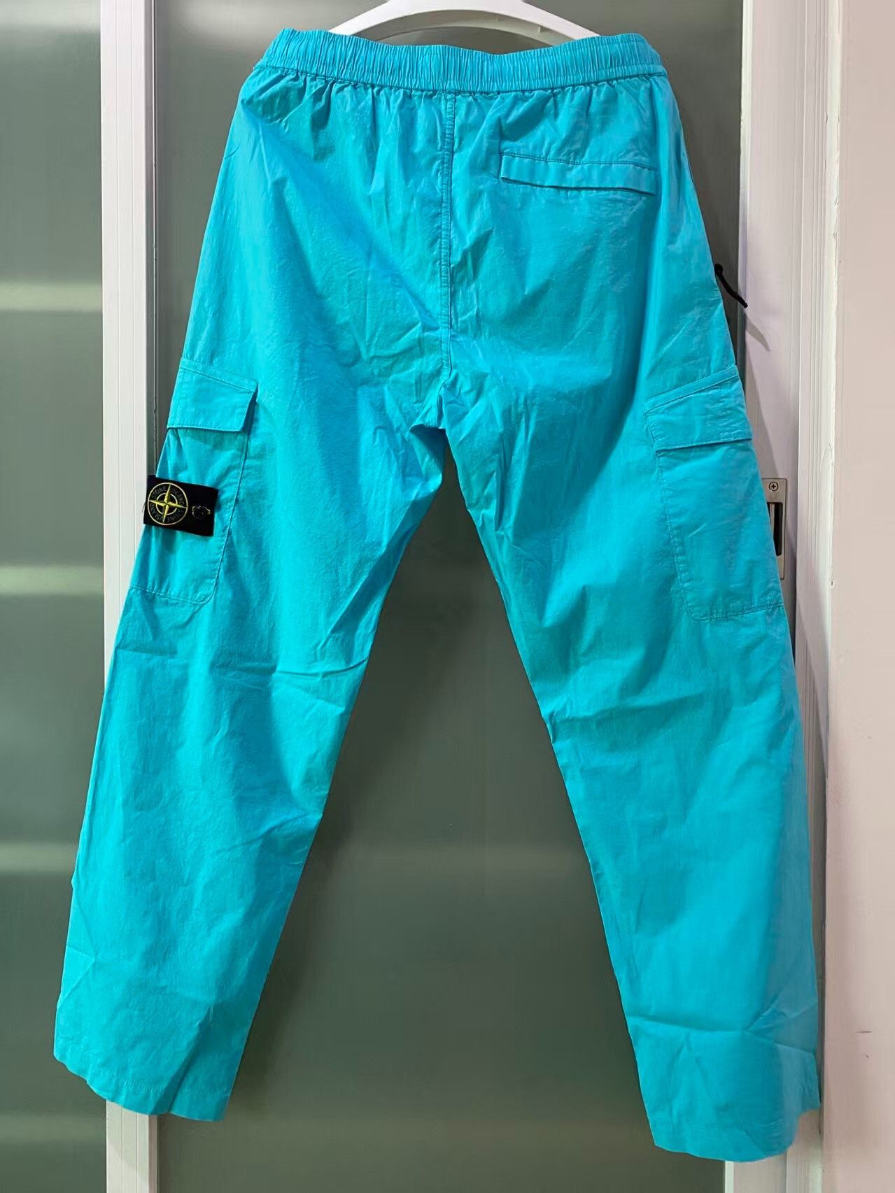 stone island elastic casual work pants